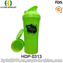 600ml Customized BPA Free PP Plastic Protein Shake Bottle (HDP-0313)